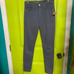 AG Adriano Goldschmied Gray Skinny Jeans